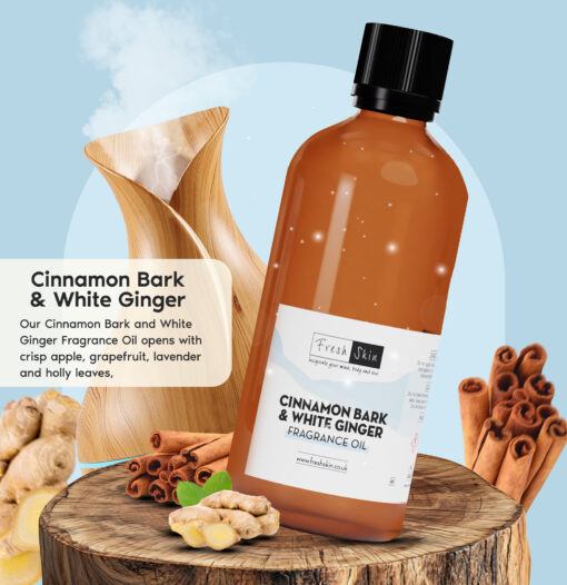 Cinnamon Bark & White Ginger Fragrance Oil